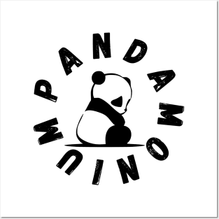 Pandamonium Funny Gift for Gothic Panda Lovers Pandemonium Posters and Art